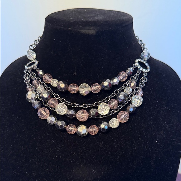 Jewelry - Elegant Multi-Layered Beaded Necklace